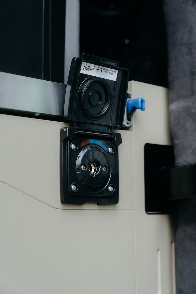 Campervan Conversion MAN TGE Shower Point