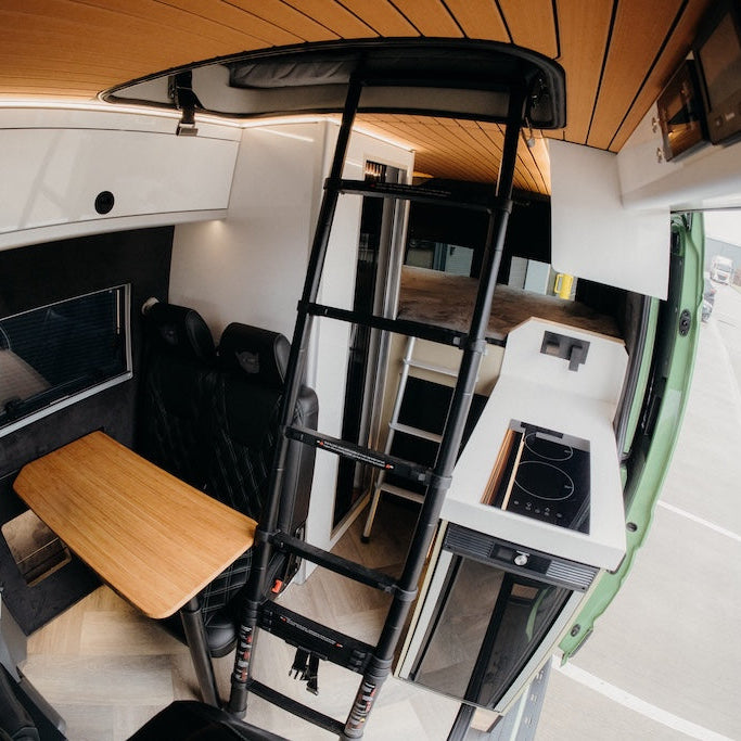 Campervan Conversion MAN TGE Interior Pop Top