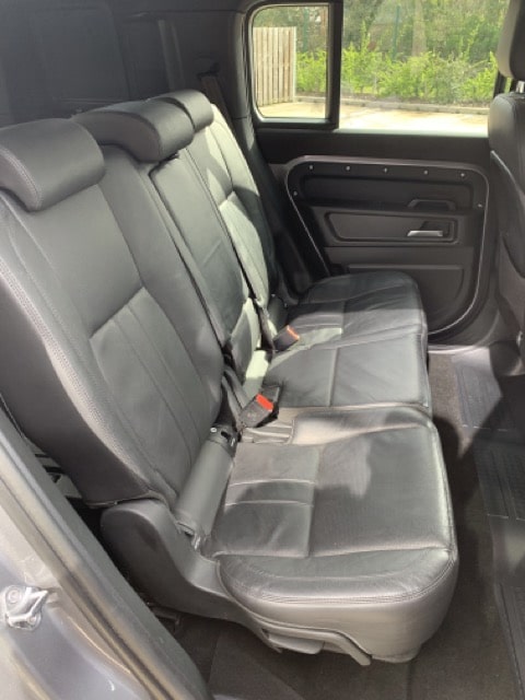 Defender 110 Rear Seat Commercial Conversion Land Rover