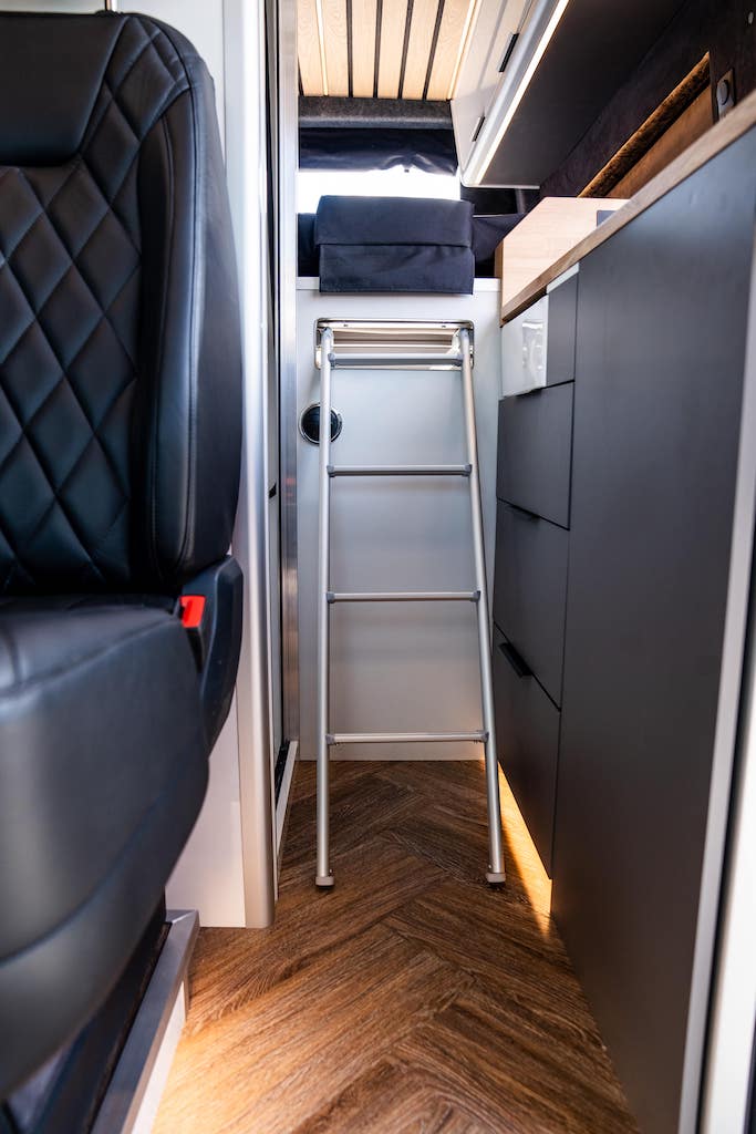 Man TGE Campervan Conversion Bed Ladder
