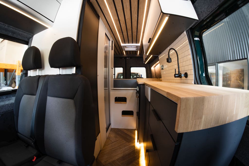 VW Crafter Man TGE Campervan Conversion Interior