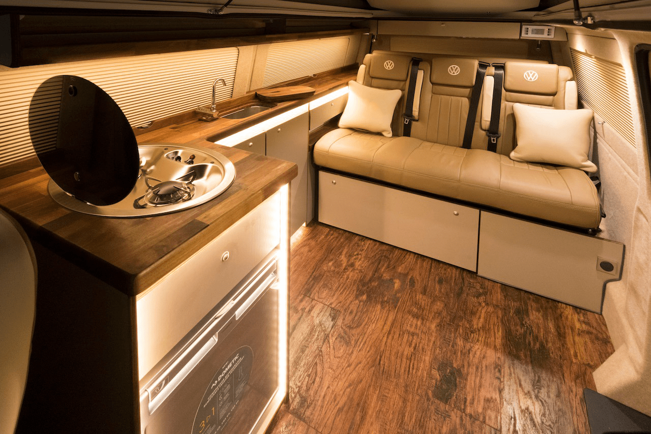 VW Campervan Conversion Wildworx Interior 