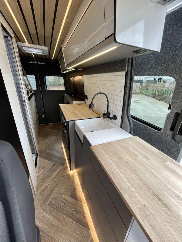 Volkswagen Crafter 2.0TDI (140PS) LWB Motorhome - Wildworx | Campervan Conversions, Sales & Accessories -Volkswagen Crafter 2.0TDI (140PS) LWB Motorhome