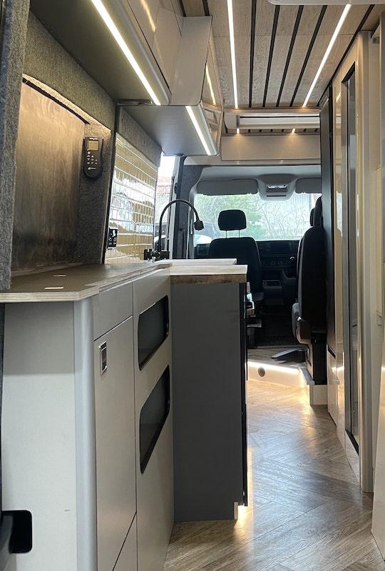 Volkswagen Crafter 2.0TDI (140PS) LWB Motorhome - Wildworx | Campervan Conversions, Sales & Accessories -Volkswagen Crafter 2.0TDI (140PS) LWB Motorhome