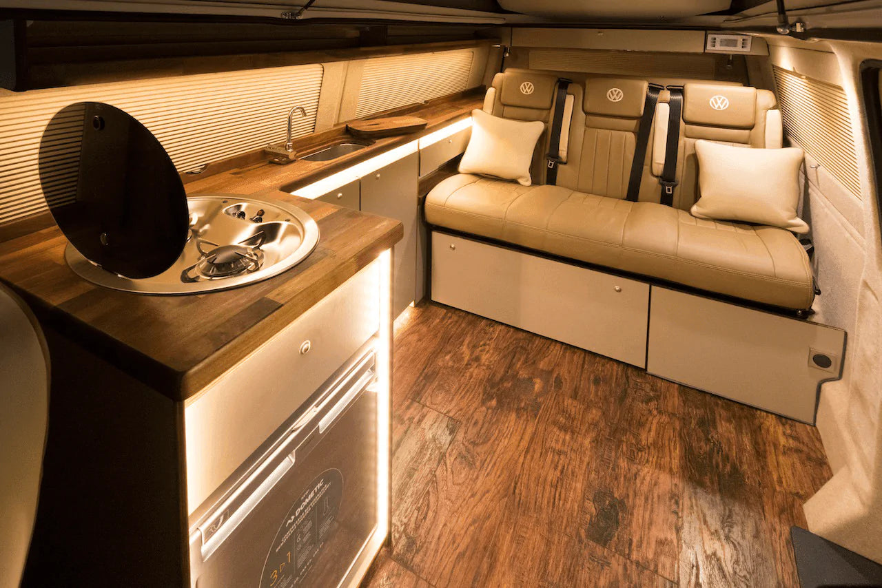 VW T6.1 150bhp (Brand New - Copper/DSG) Campervan Conversion - Wildworx | Campervan Conversions, Sales & Accessories -VW T6.1 150bhp (Brand New - Copper/DSG) Campervan Conversion