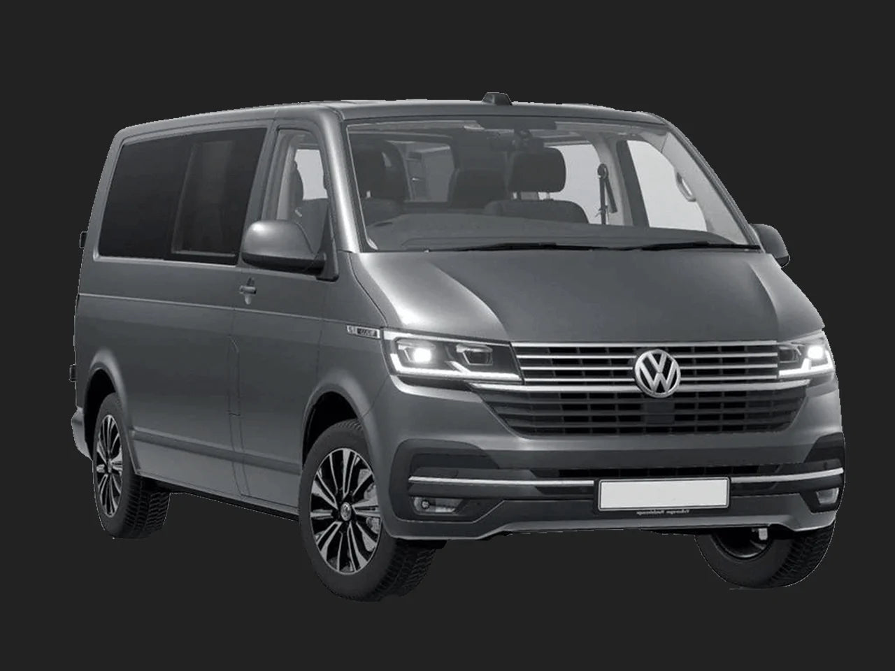 Indium Grey Vw Transporter T6 New Price VW 150bhp (Brand New Grey