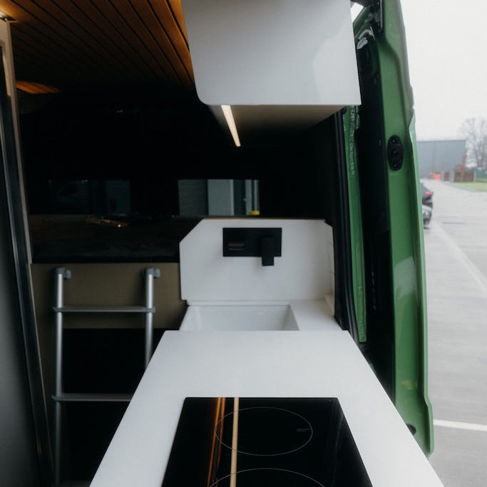 Campervan Conversion MAN TGE Kitchen