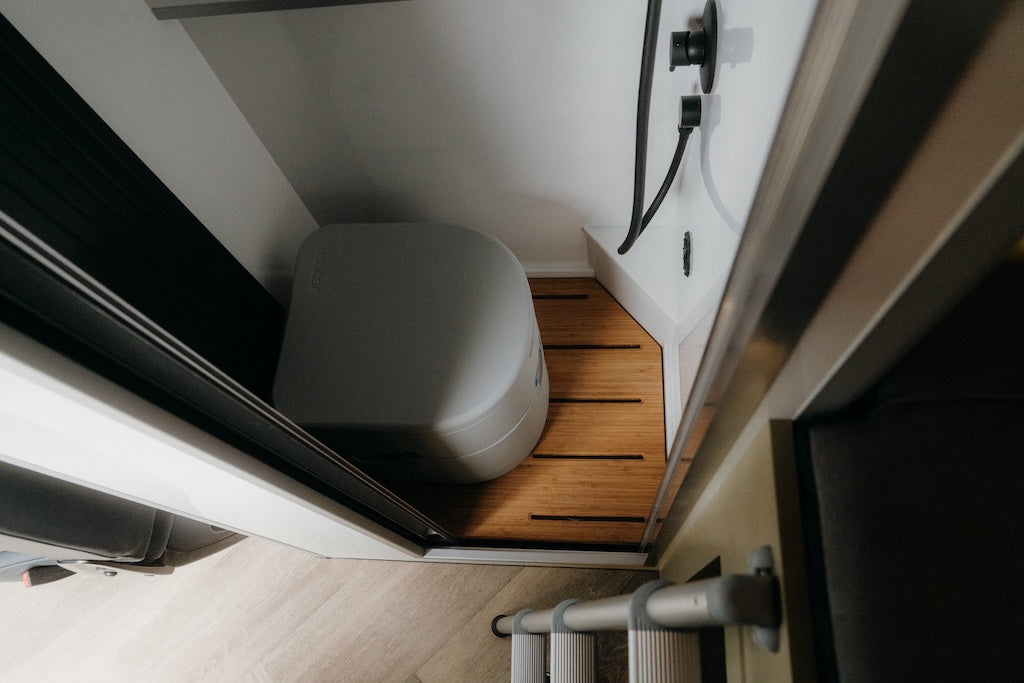 Campervan Conversion MAN TGE Compost Toilet