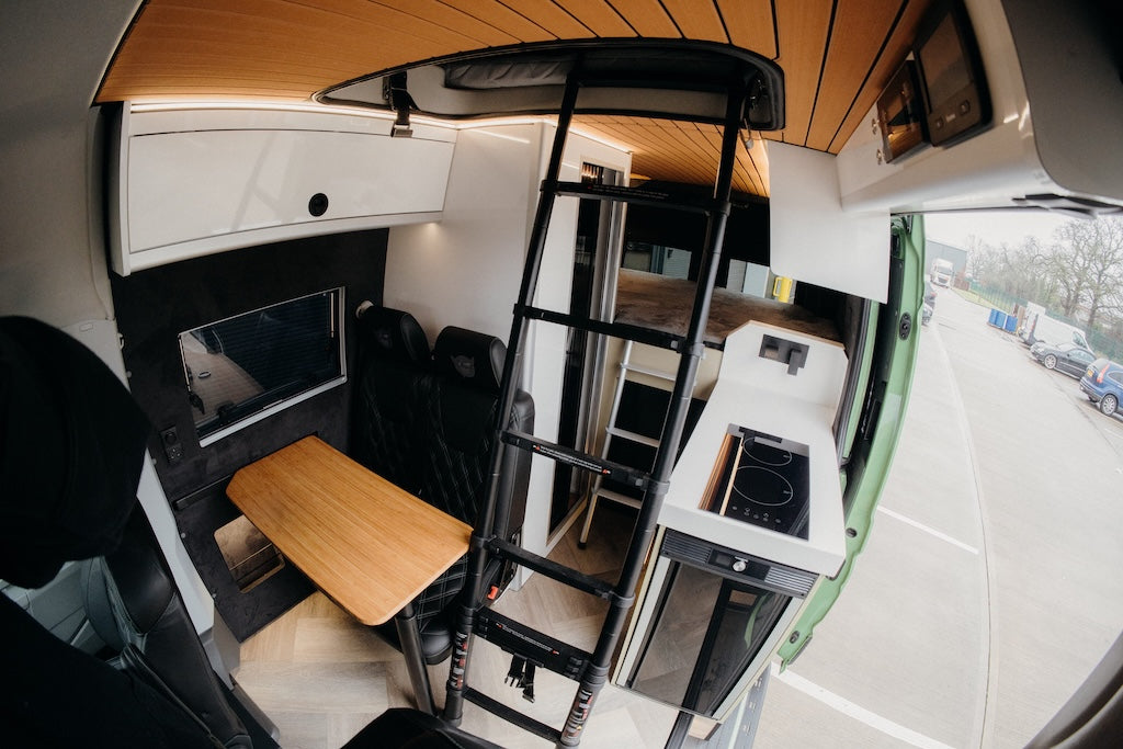 Campervan Conversion MAN TGE Interior Pop Top 