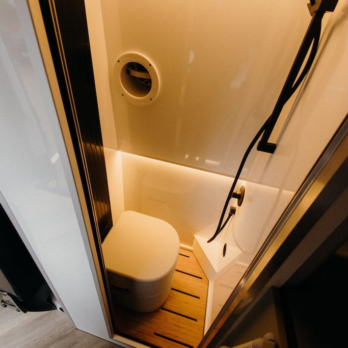 Campervan Conversion MAN TGE Bathroom