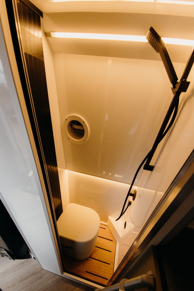 Campervan Conversion MAN TGE Bathroom