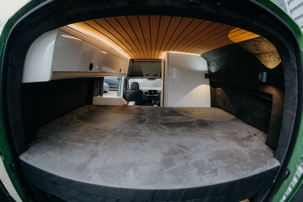 Campervan Conversion MAN TGE Bed