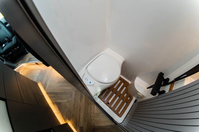 Campervan Conversion Crafter Motorhome Toilet Bathroom