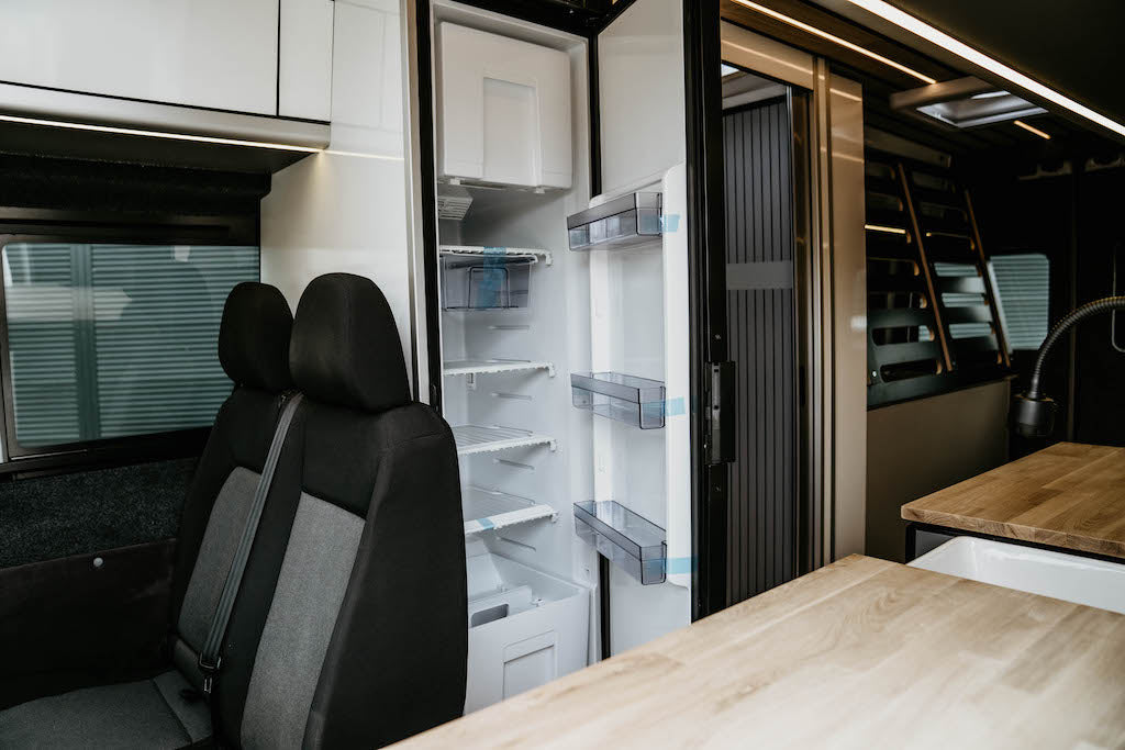 VW Crafter Camper Conversion from Wildworx Fridge