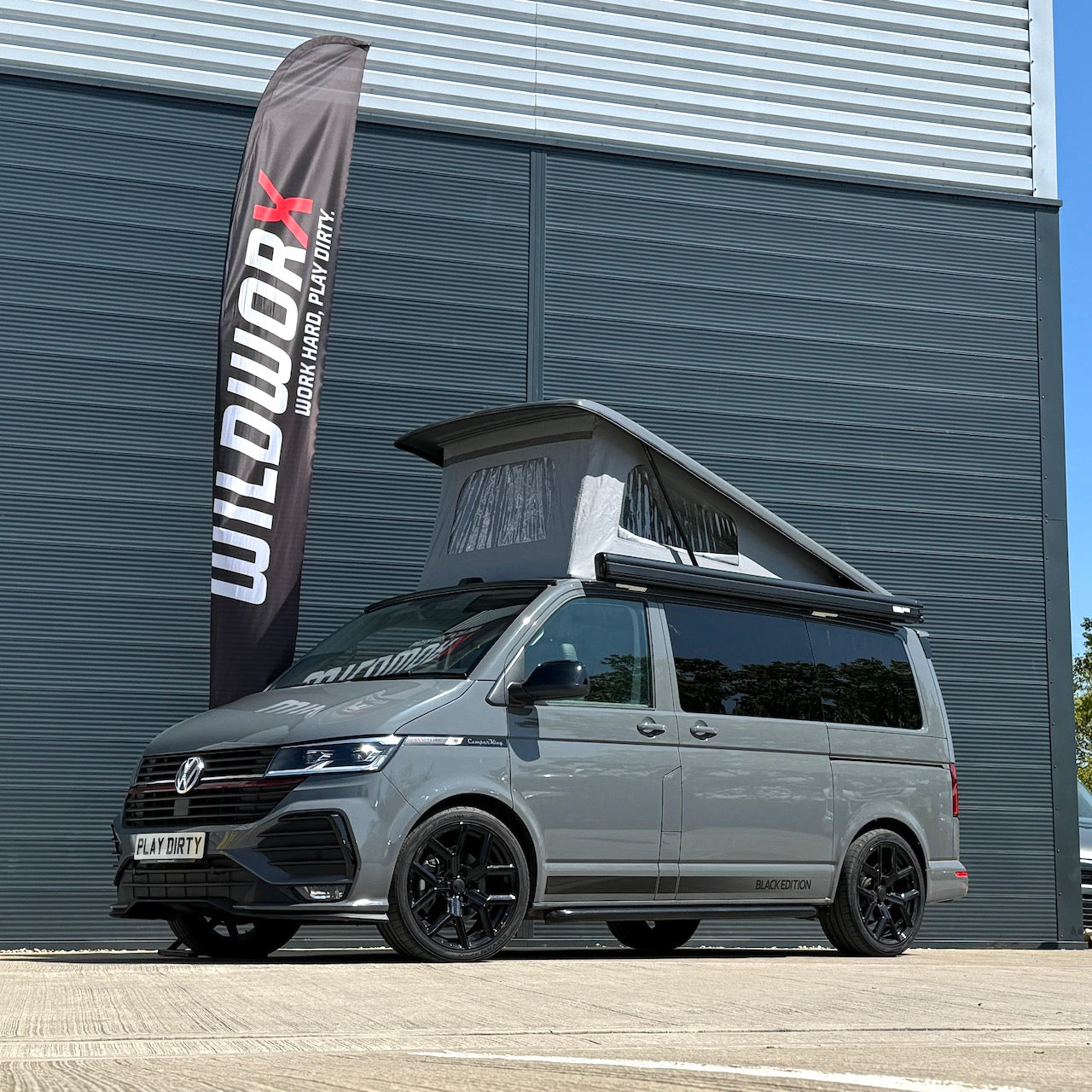 Volkswagen Transporter Sportline Black Edition Campervan Wildworx