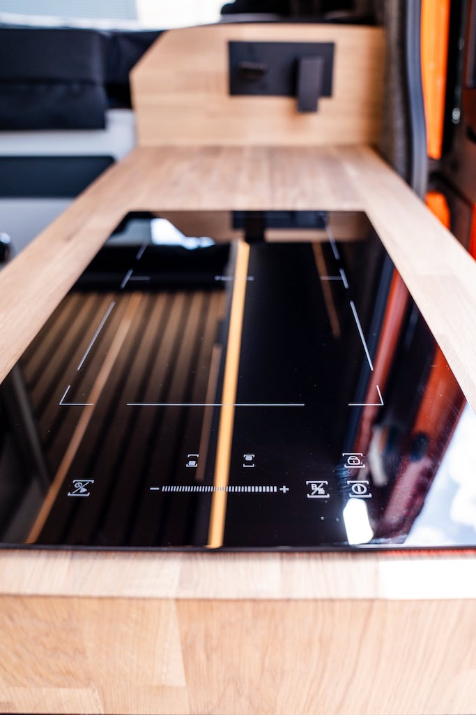 Man TGE Campervan Conversion Lithium Battery Powered Kitchen