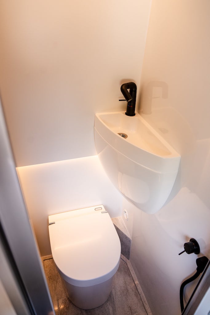 Man TGE Campervan Conversion Composting Toilet