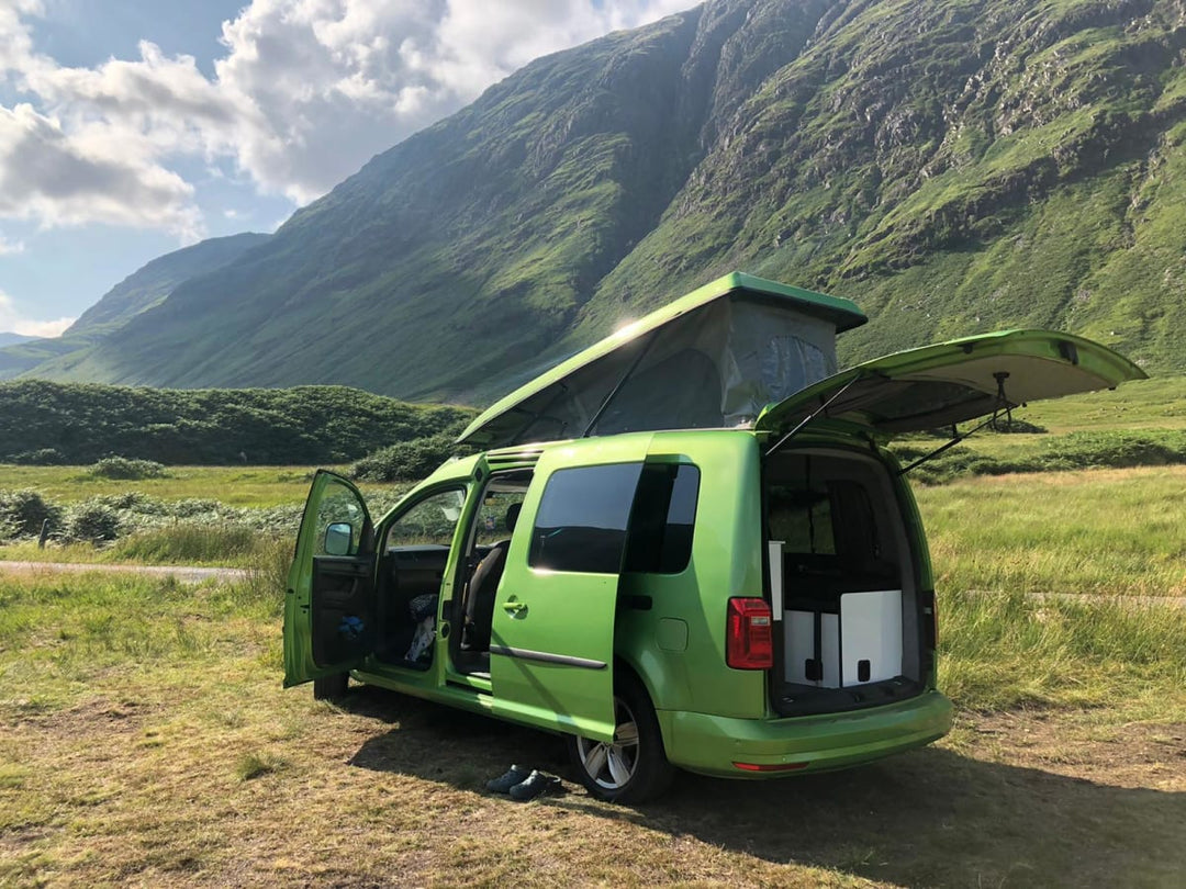 VW Caddy Campervan Conversion from Wildworx