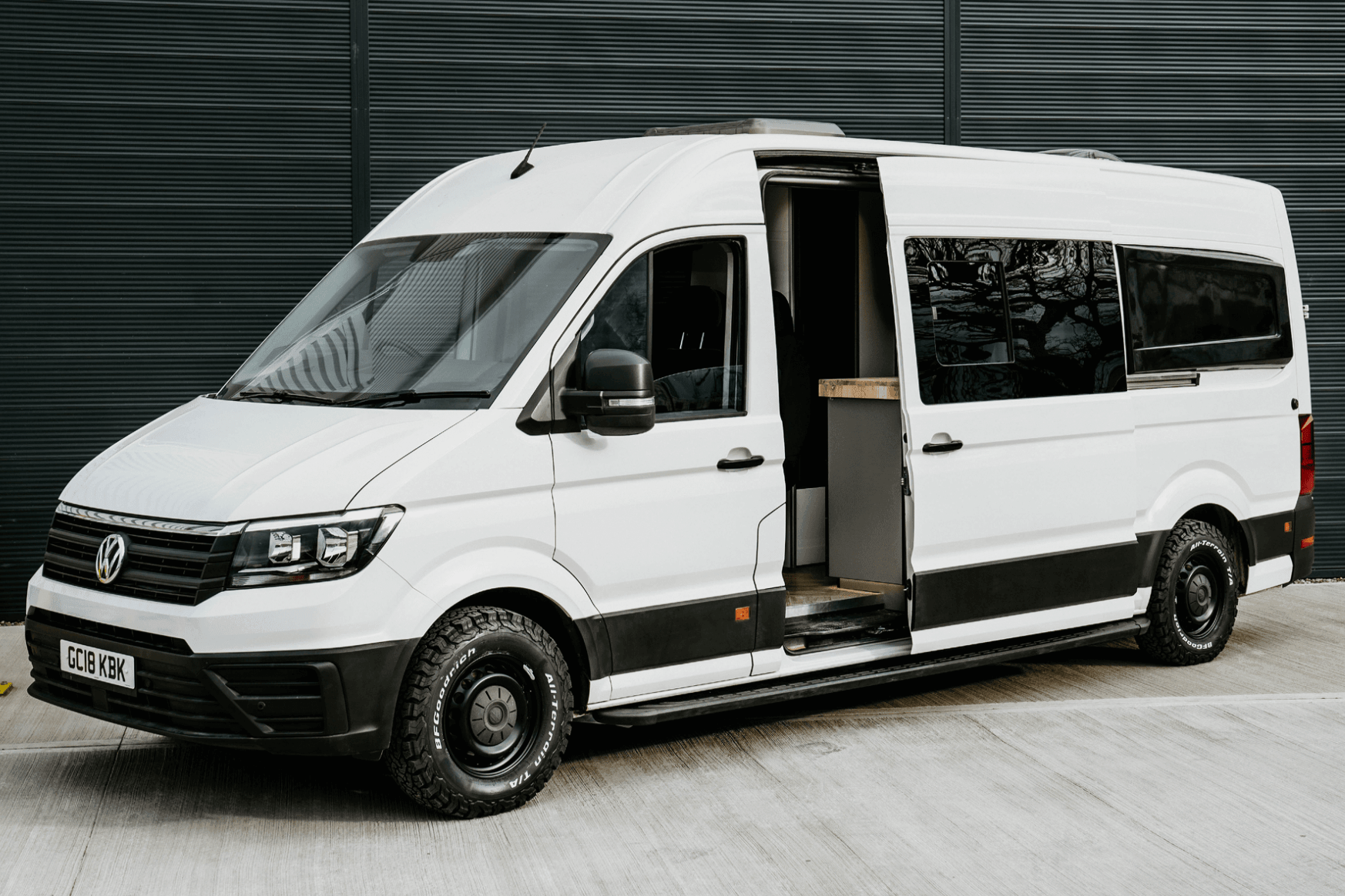 Volkswagen Crafter 2.0TDI (140PS) LWB Motorhome - Wildworx | Campervan Conversions, Sales & Accessories -Volkswagen Crafter 2.0TDI (140PS) LWB Motorhome