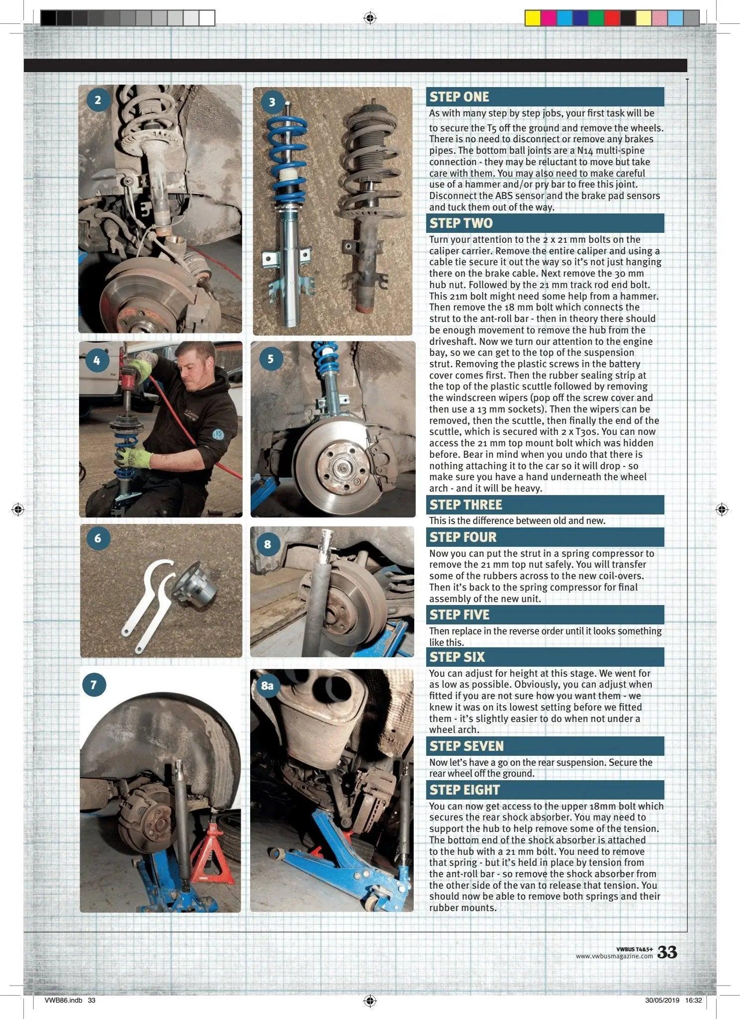 Low Pro Adjustable Coilover Kit Low Pro Wildworx | Campervan Conversions, Sales & Accessories